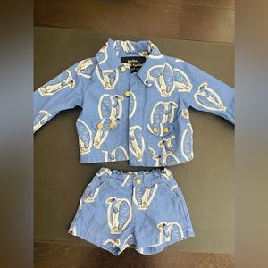 suit by Mini Rodini
